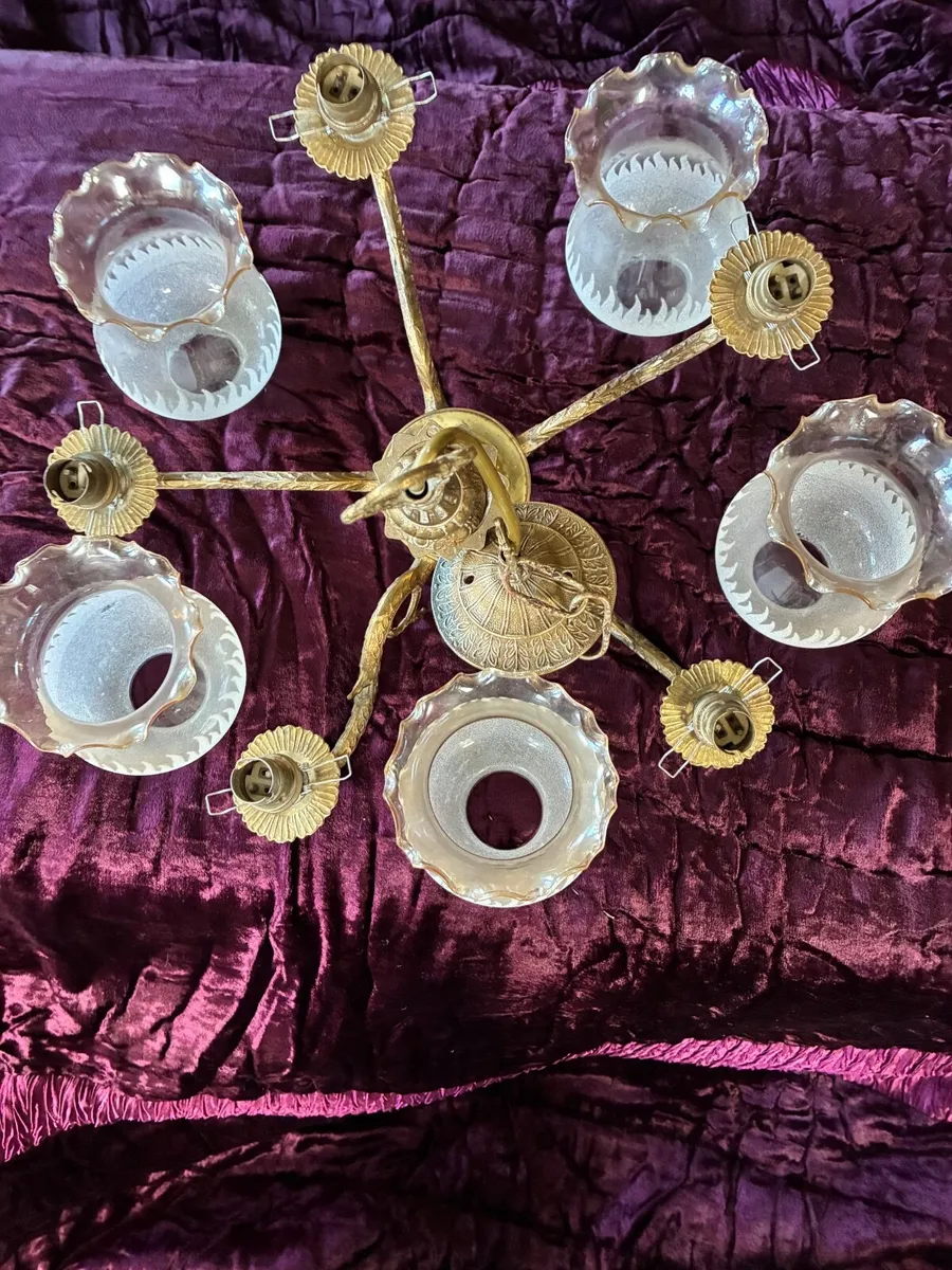 Antique light fitting - Image 2