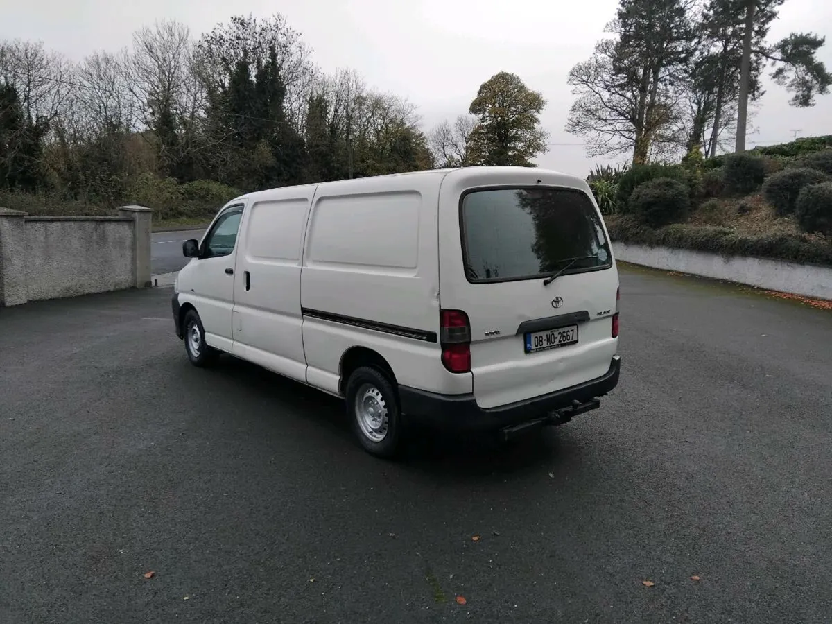 Very clean 2008 Toyota hiace van test 20/04/26 - Image 3