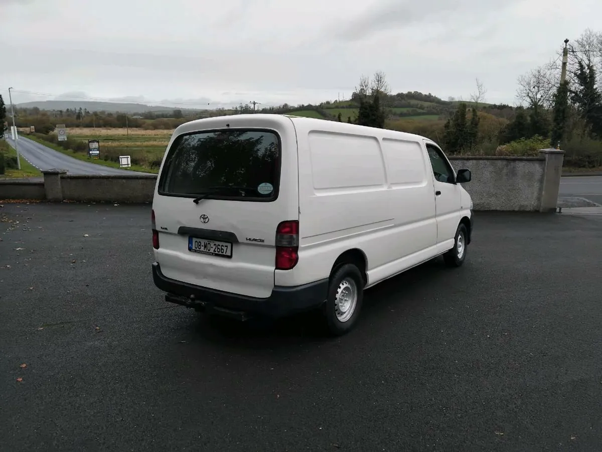 Very clean 2008 Toyota hiace van test 20/04/26 - Image 4