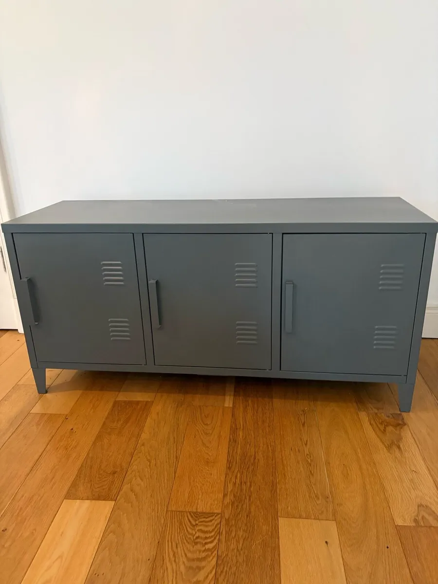 Grey tv cabinet - Image 1