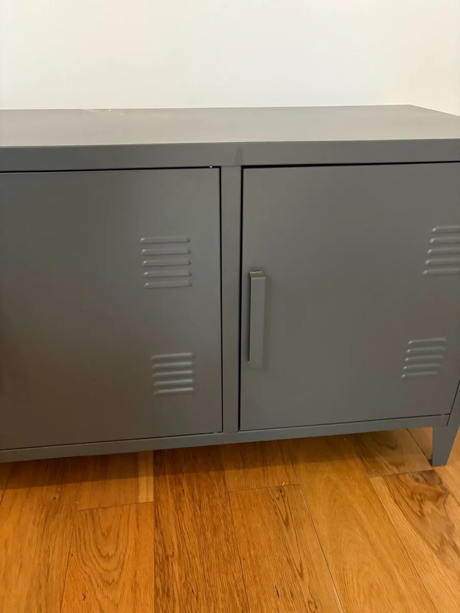 Grey tv cabinet - Image 3