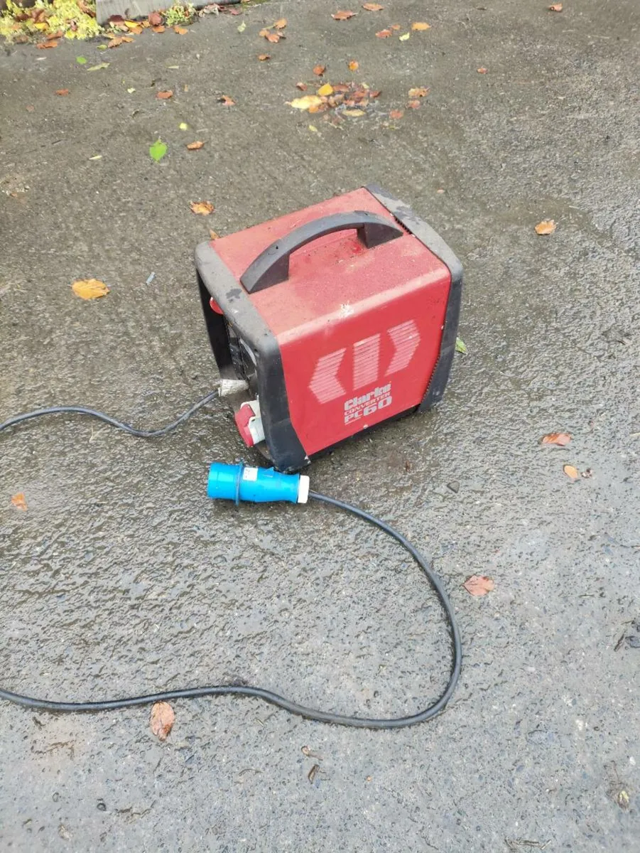 Clarke PC60 3 phase Converter - Image 2