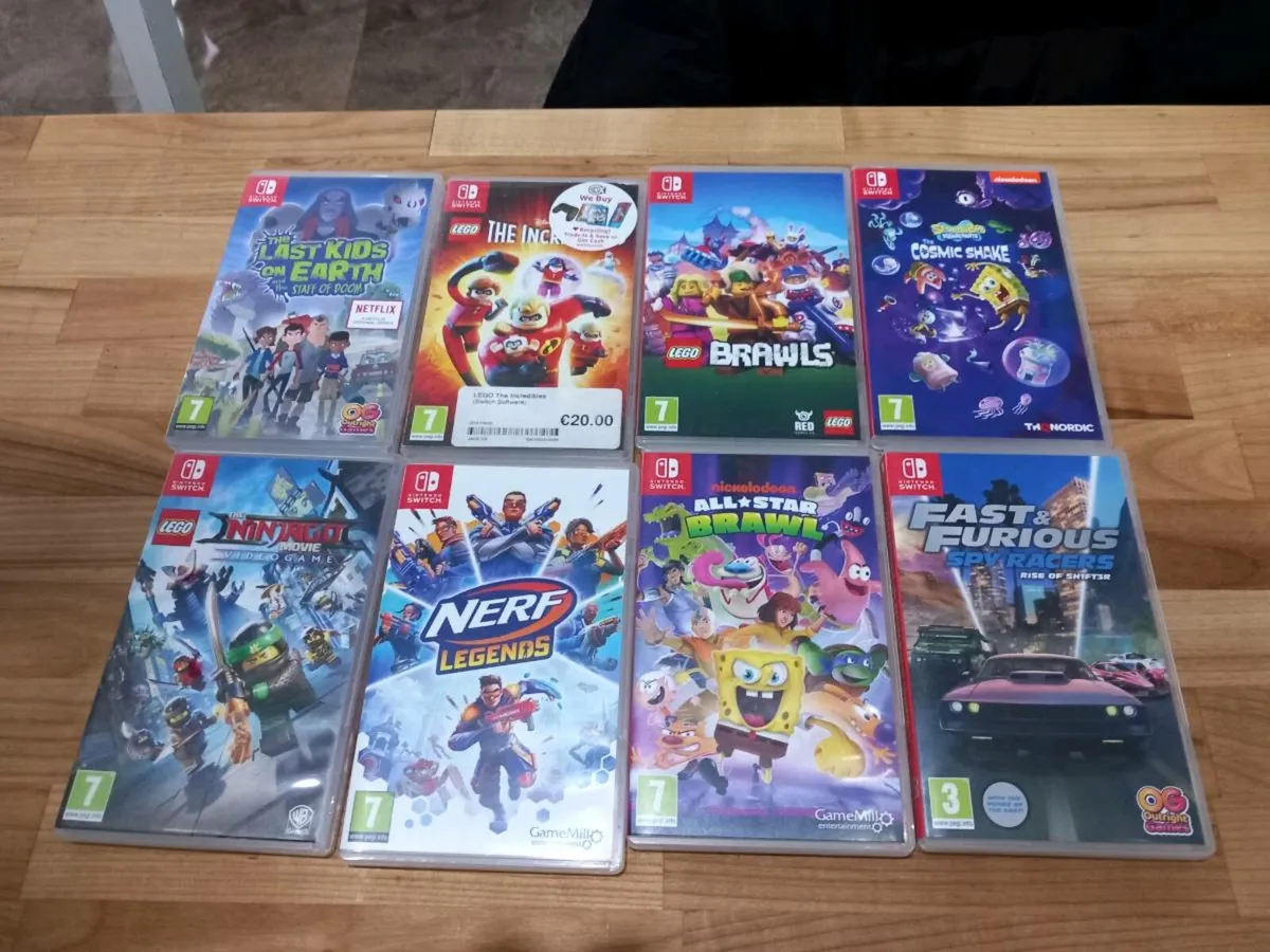 Switch games - Image 1
