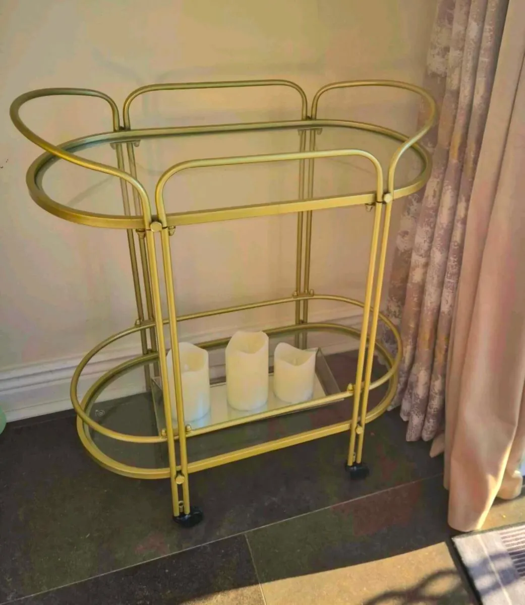 Gold trolley - Image 1