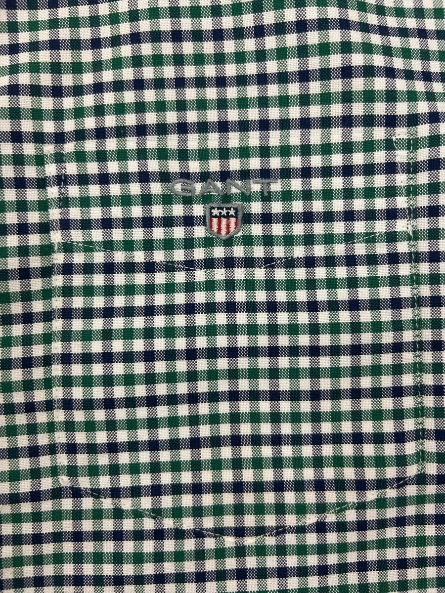 Gant Button Down Check Oxford Shirt Mens XXL - Image 3