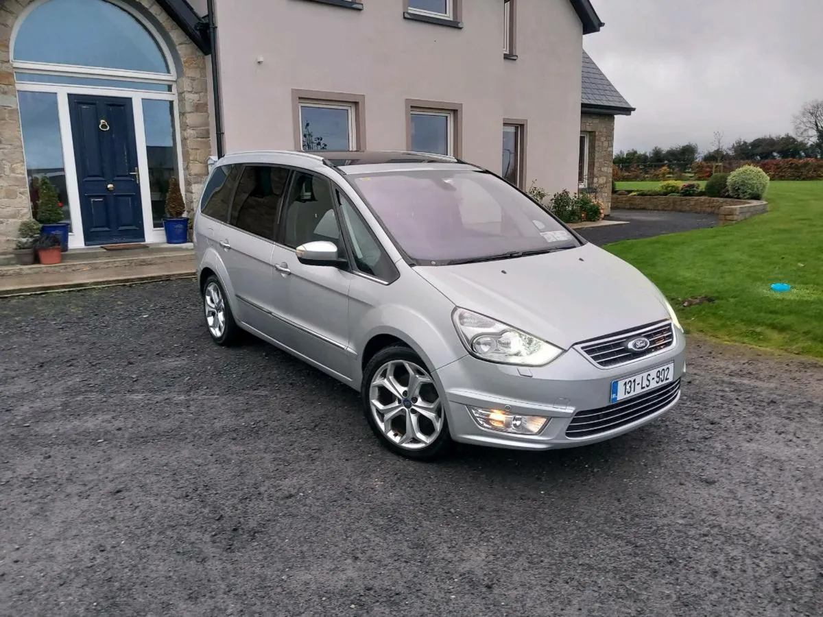 Ford Galaxy Titanium X-Pano roof/Black leather etc - Image 1