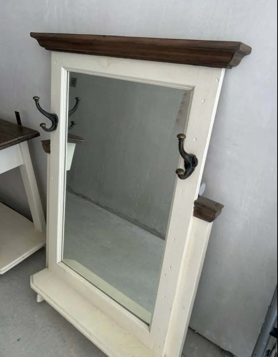 Hall Unit with Mirror & TV Cabinet - Image 2
