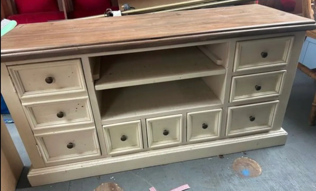 Hall Unit with Mirror & TV Cabinet - Image 4