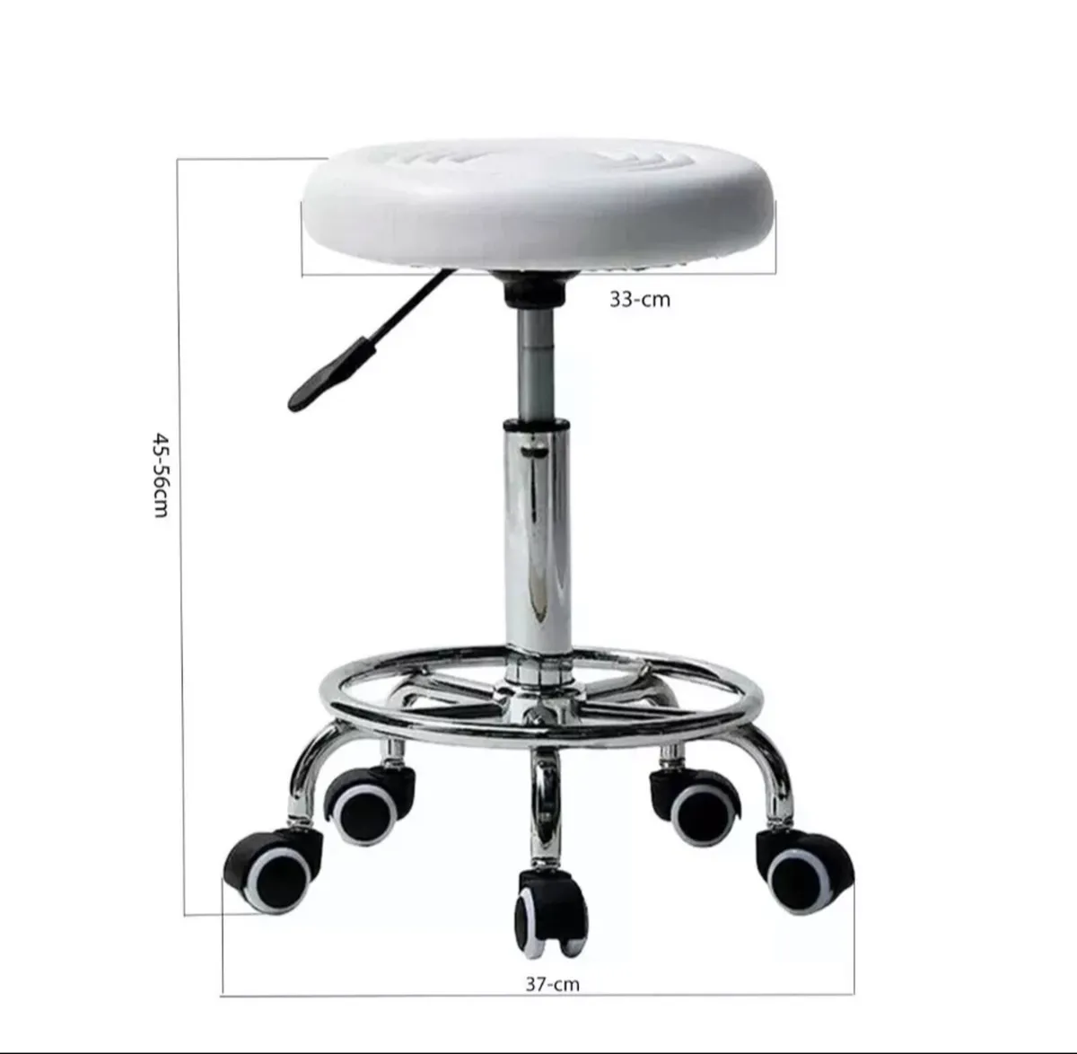 NEW Salon Stool Adjustable Lift Swivel Chair - Image 3