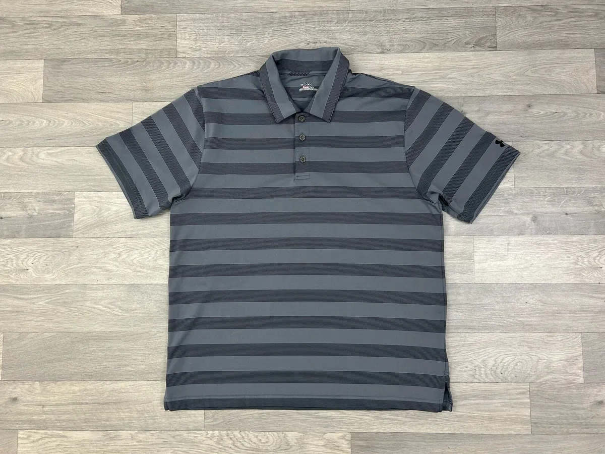 Under Armour Golf Polo Shirt Mens Large - Image 1