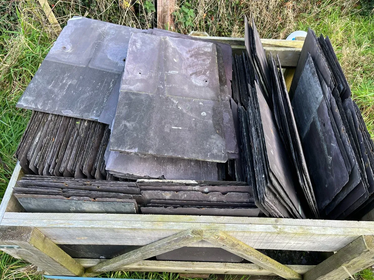 Roof slates Bangor Blues - Image 1
