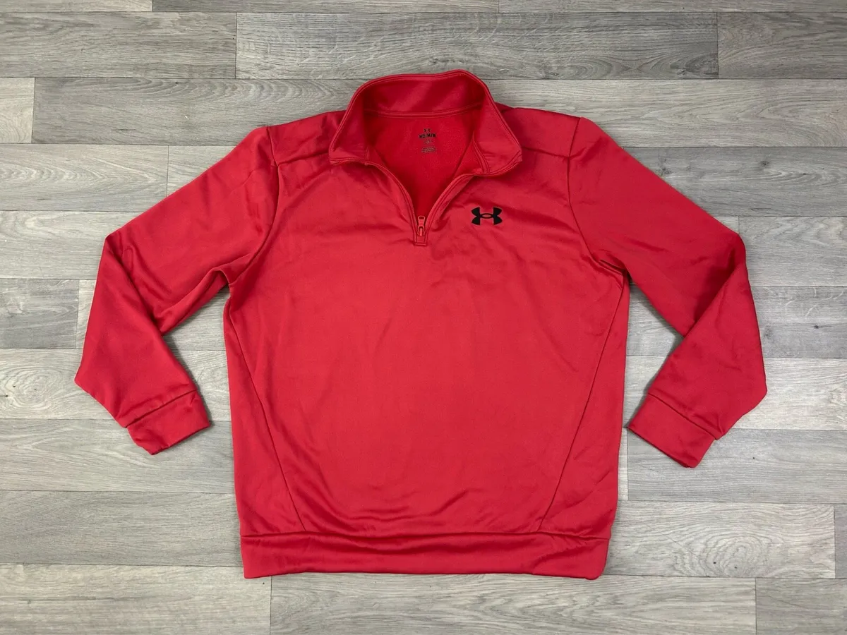 Under Armour Half Zip Golf Jumper Mens Medium - Image 1