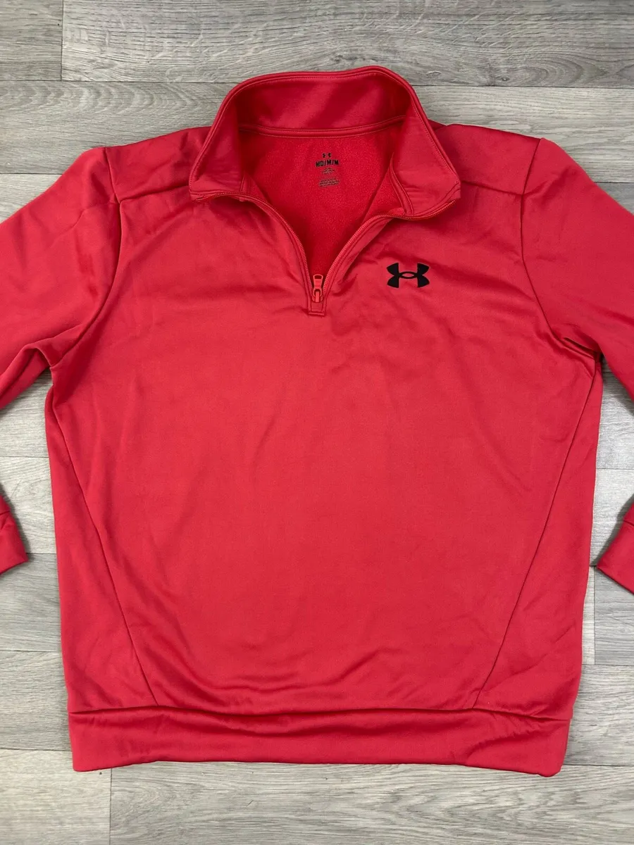 Under Armour Half Zip Golf Jumper Mens Medium - Image 2