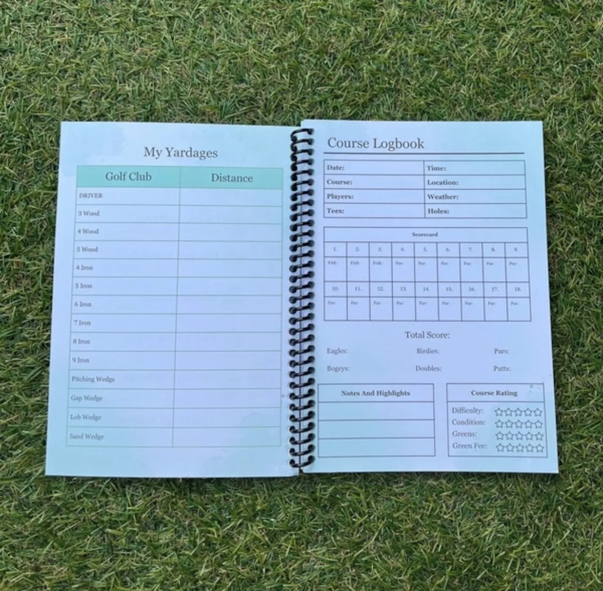 39 Golf Logbooks - Image 4