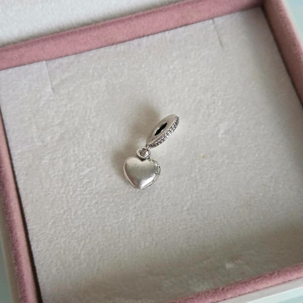 Pandora angel wings locket heart dangle charm p - Image 4