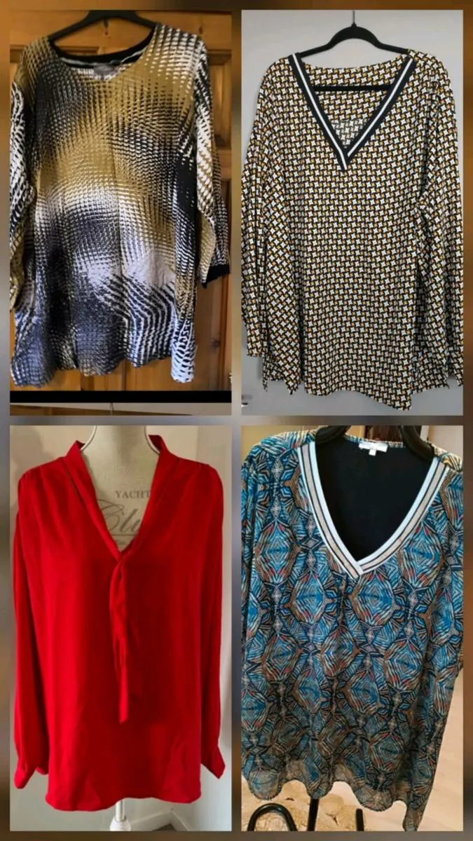 Wardrobe clearout of ladies tops sz 28/30 - Image 1