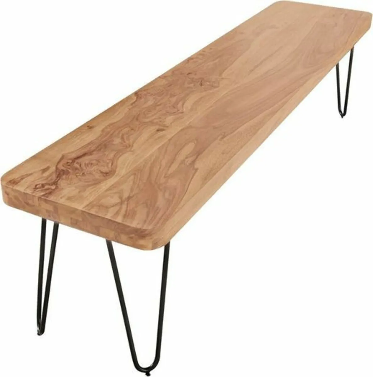 Solid wood dining bench Wooden bench - Image 1