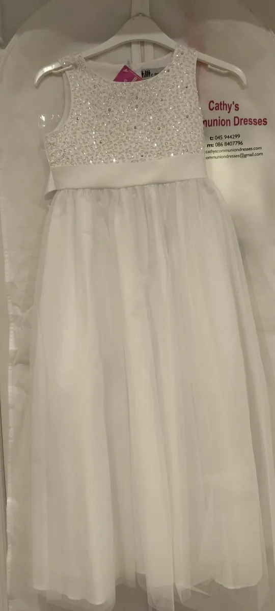 Beautiful brand new communion dress with bolero - Image 2