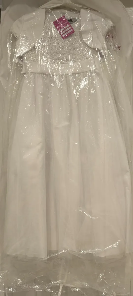 Beautiful brand new communion dress with bolero - Image 4