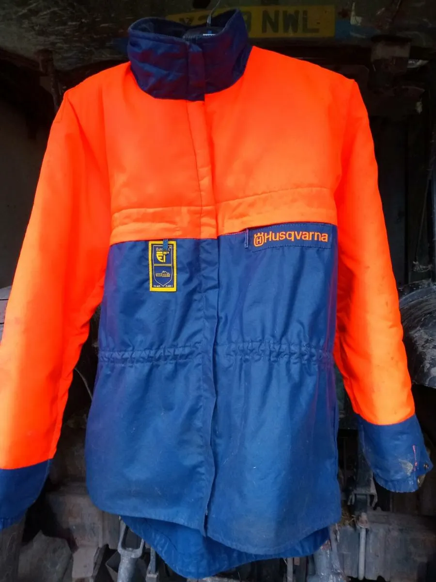 Chainsaw boots and jacket - Image 1