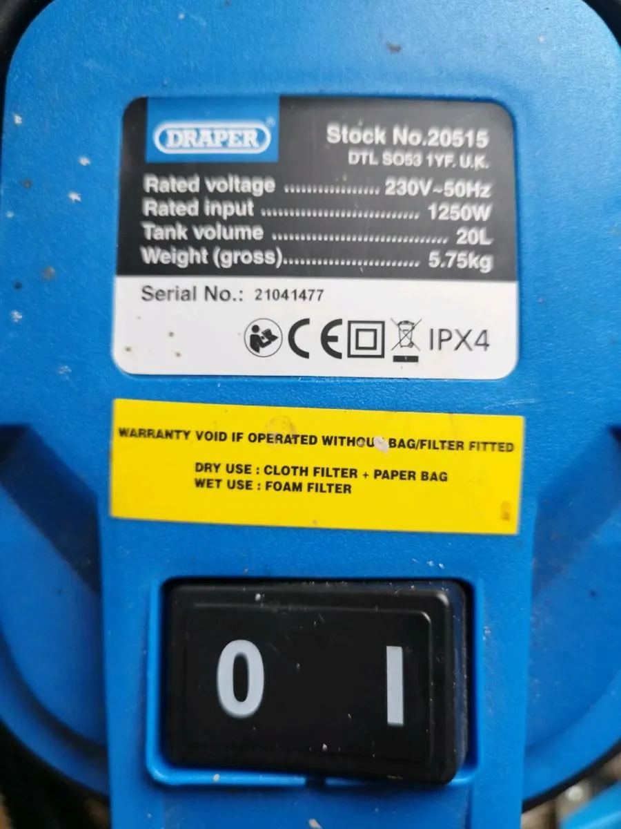 Wet vac - Image 3