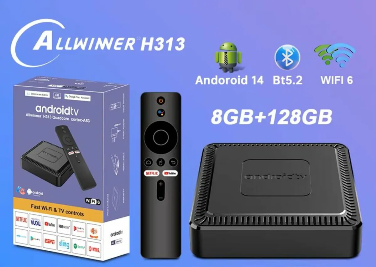 Brand New Android Box 8GB RAM 128GB Storage - Image 1