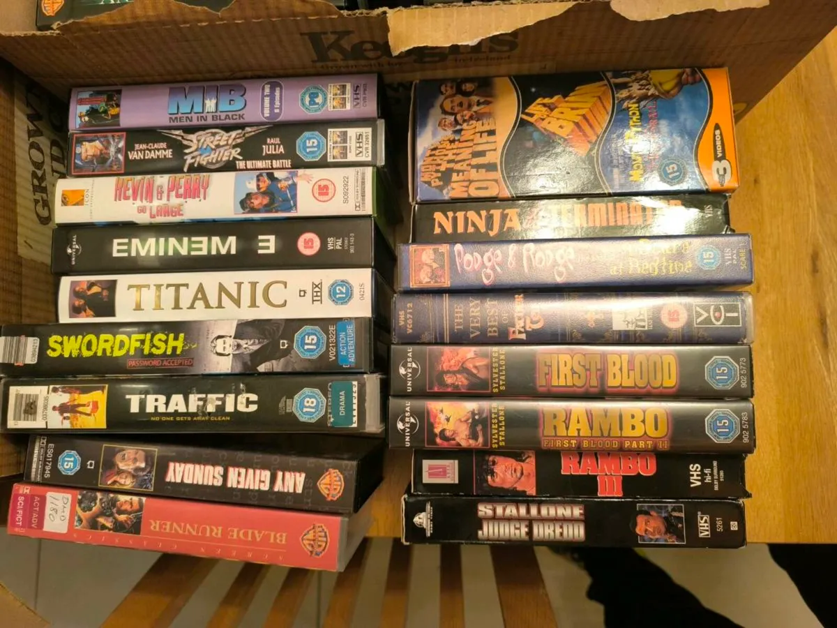 VHS Videos - Image 1