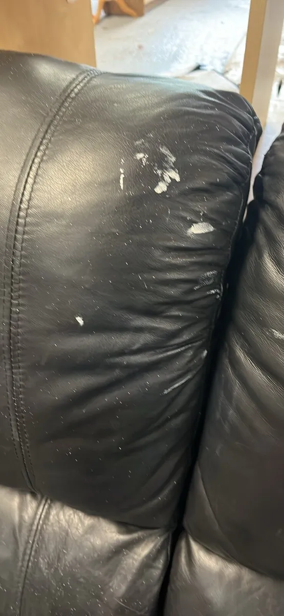 2 seater leather couch - Image 2