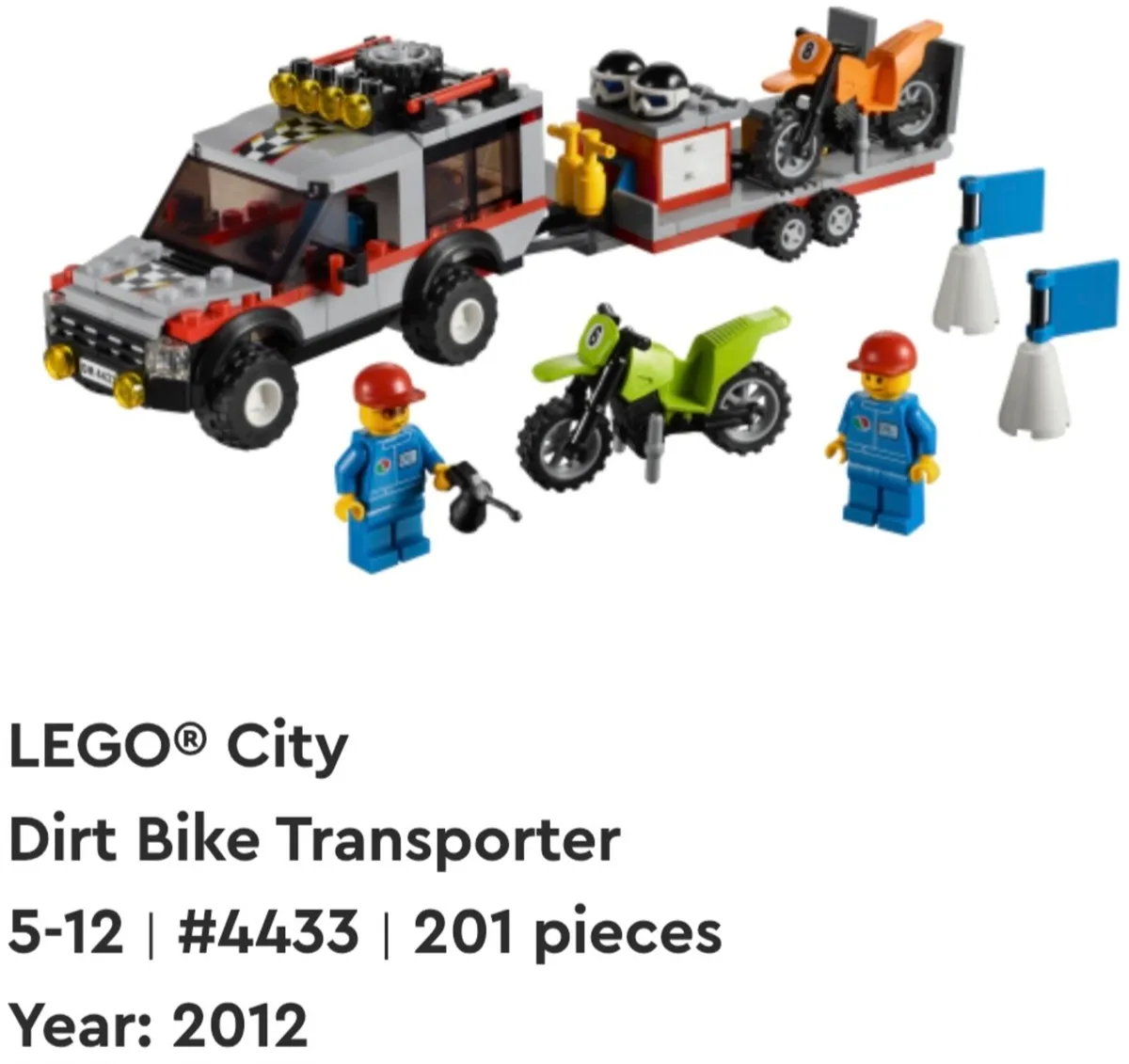 Lego Dirt Bikes transport - Image 1