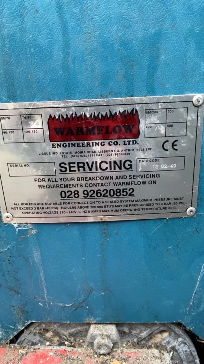 Oil boiler - Image 1