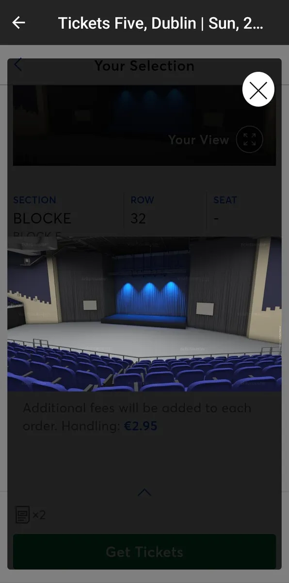 3 Tickets for Five in 3 arena on 23rd November - Image 2