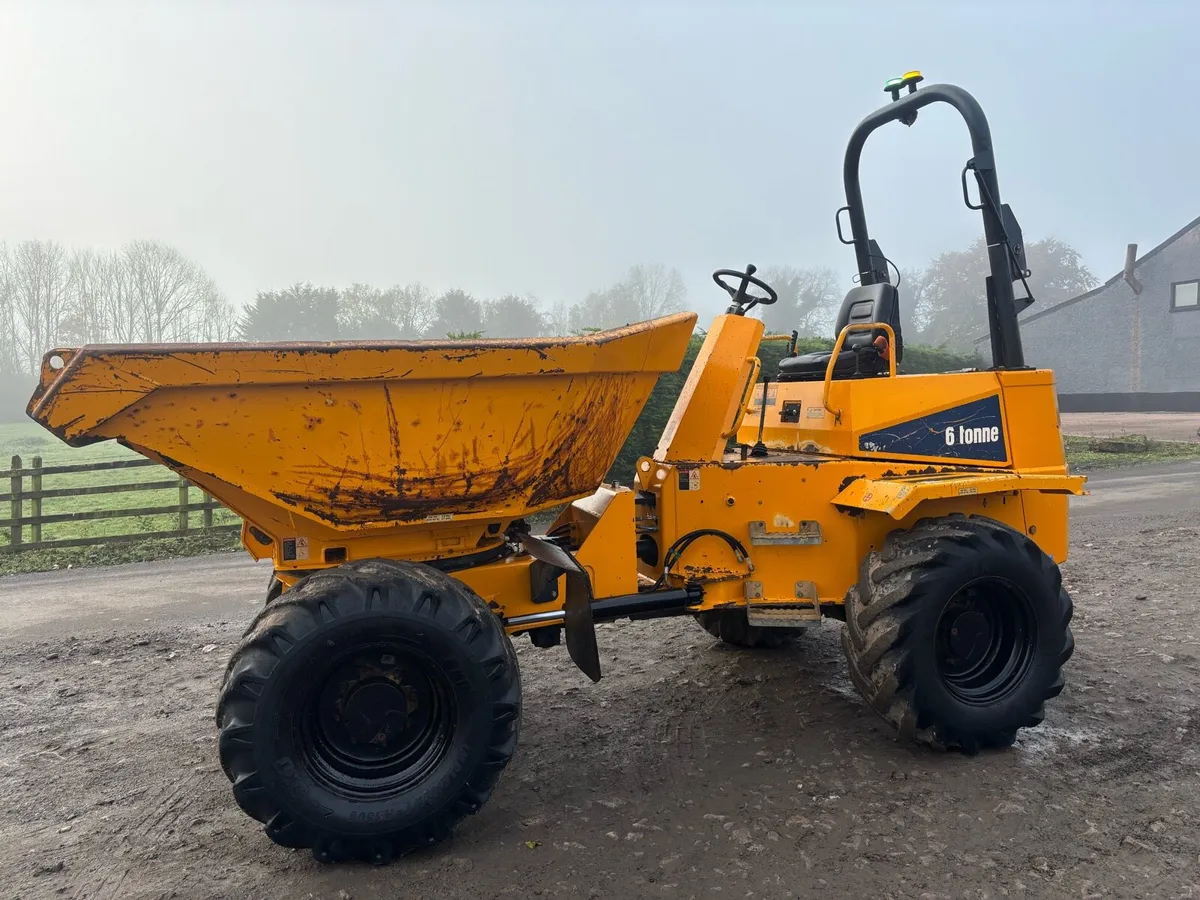 Thwaites 6t swivel skip dumper - Image 2