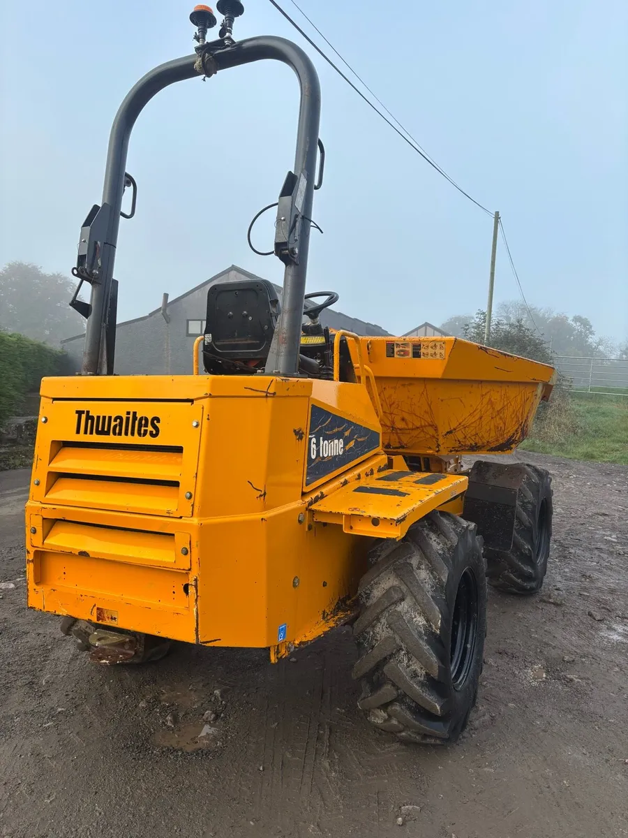 Thwaites 6t swivel skip dumper - Image 3