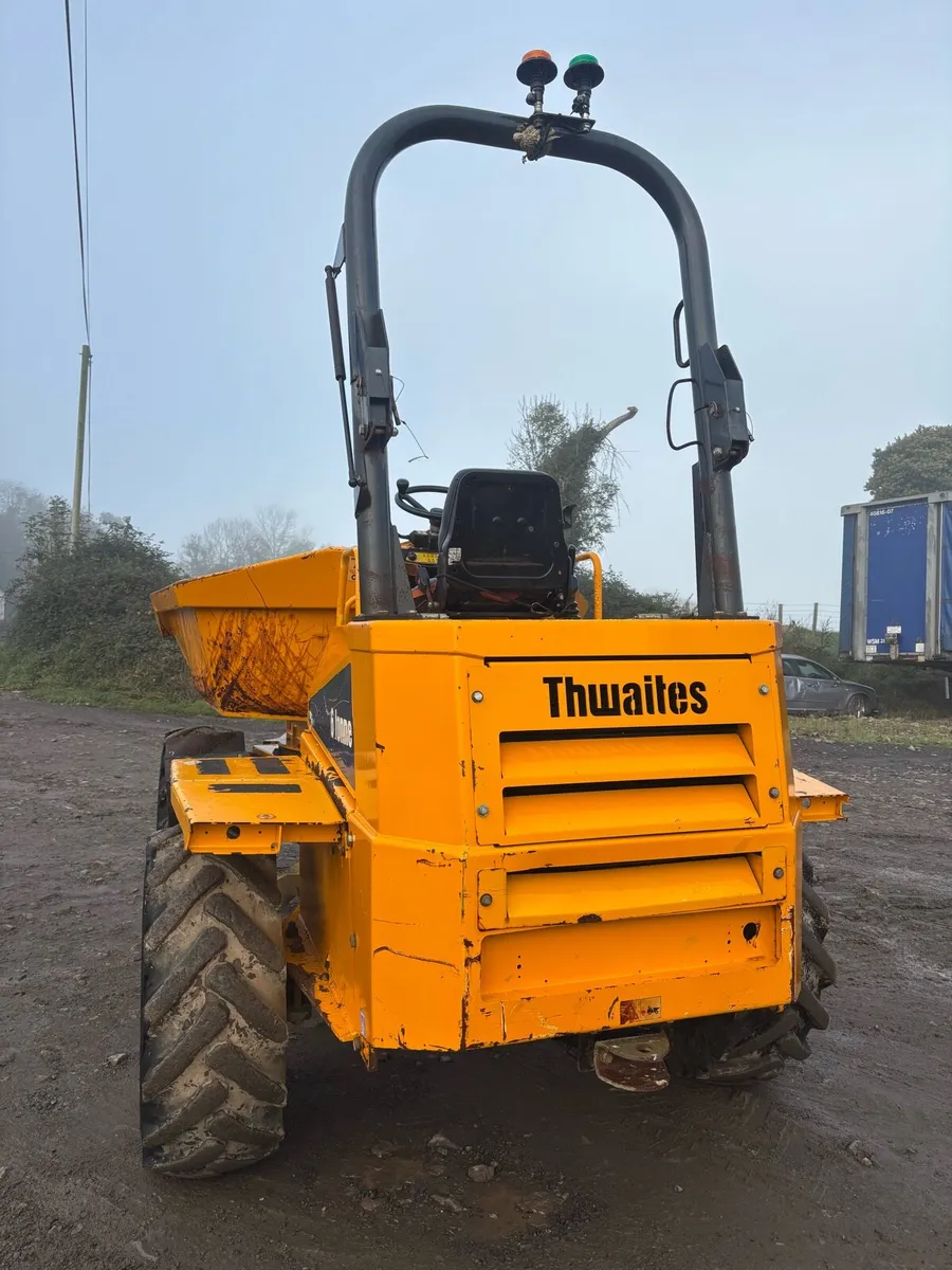 Thwaites 6t swivel skip dumper - Image 4