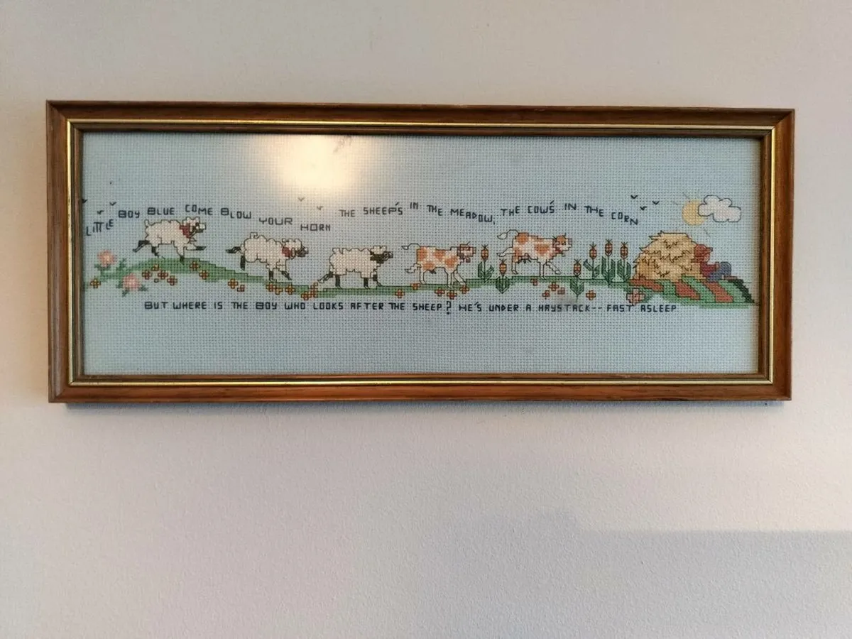 Cross-stitch picture - Image 2