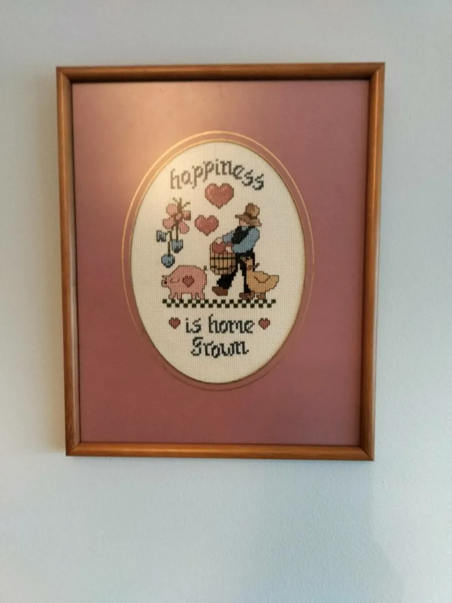 Cross stitch picture