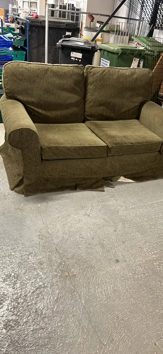 Green couch