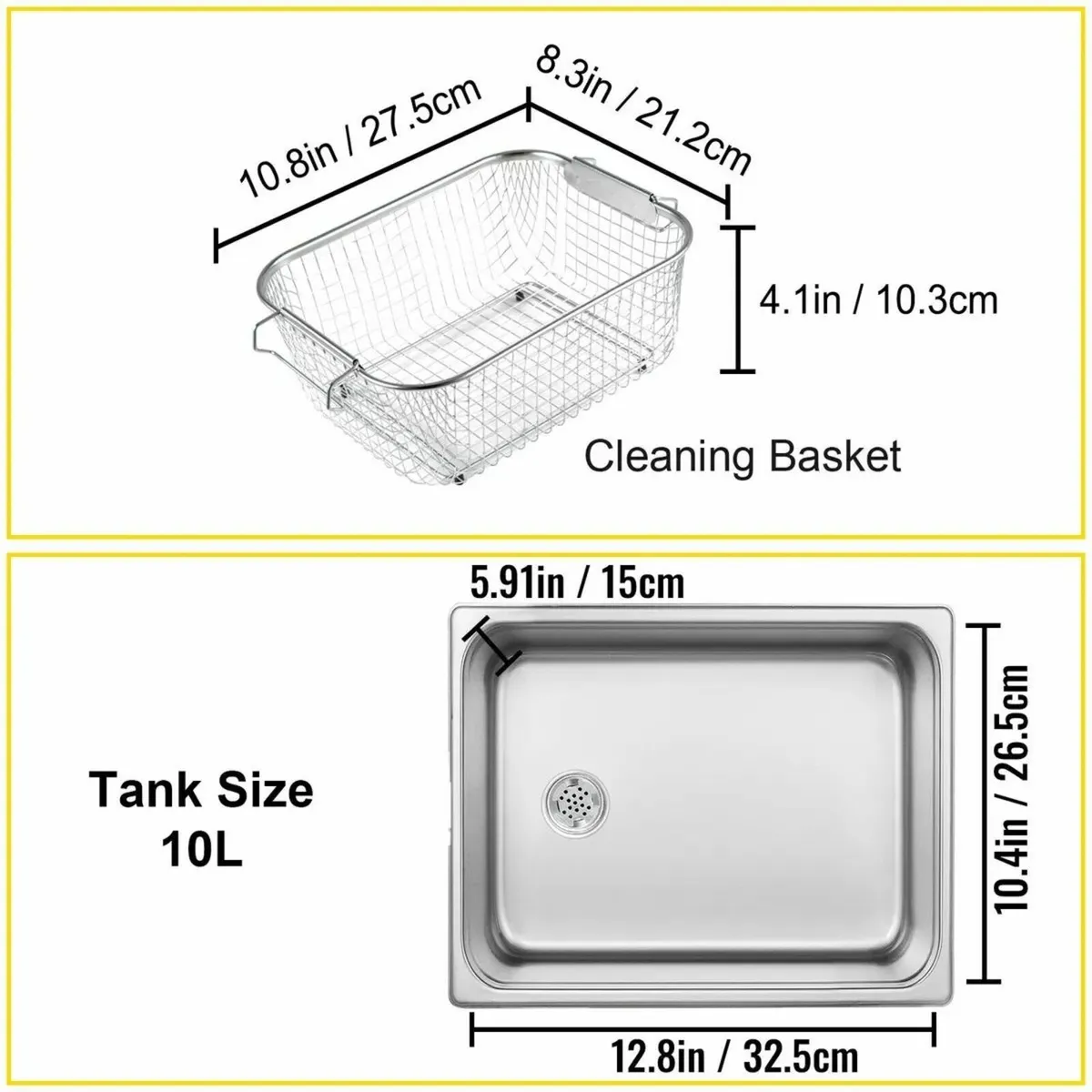 10L Ultrasonic Cleaner Multifunctional Machine - Image 3