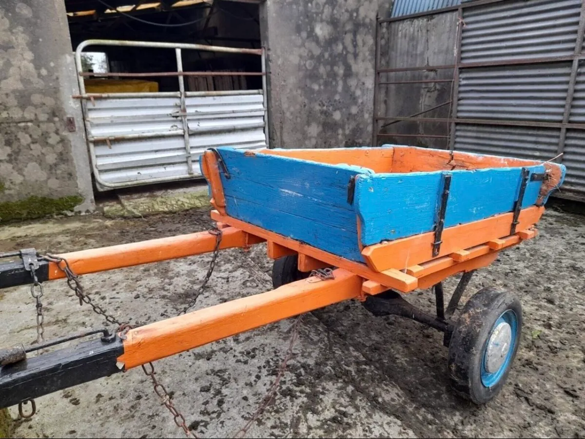 Antique donkey cart - Image 2