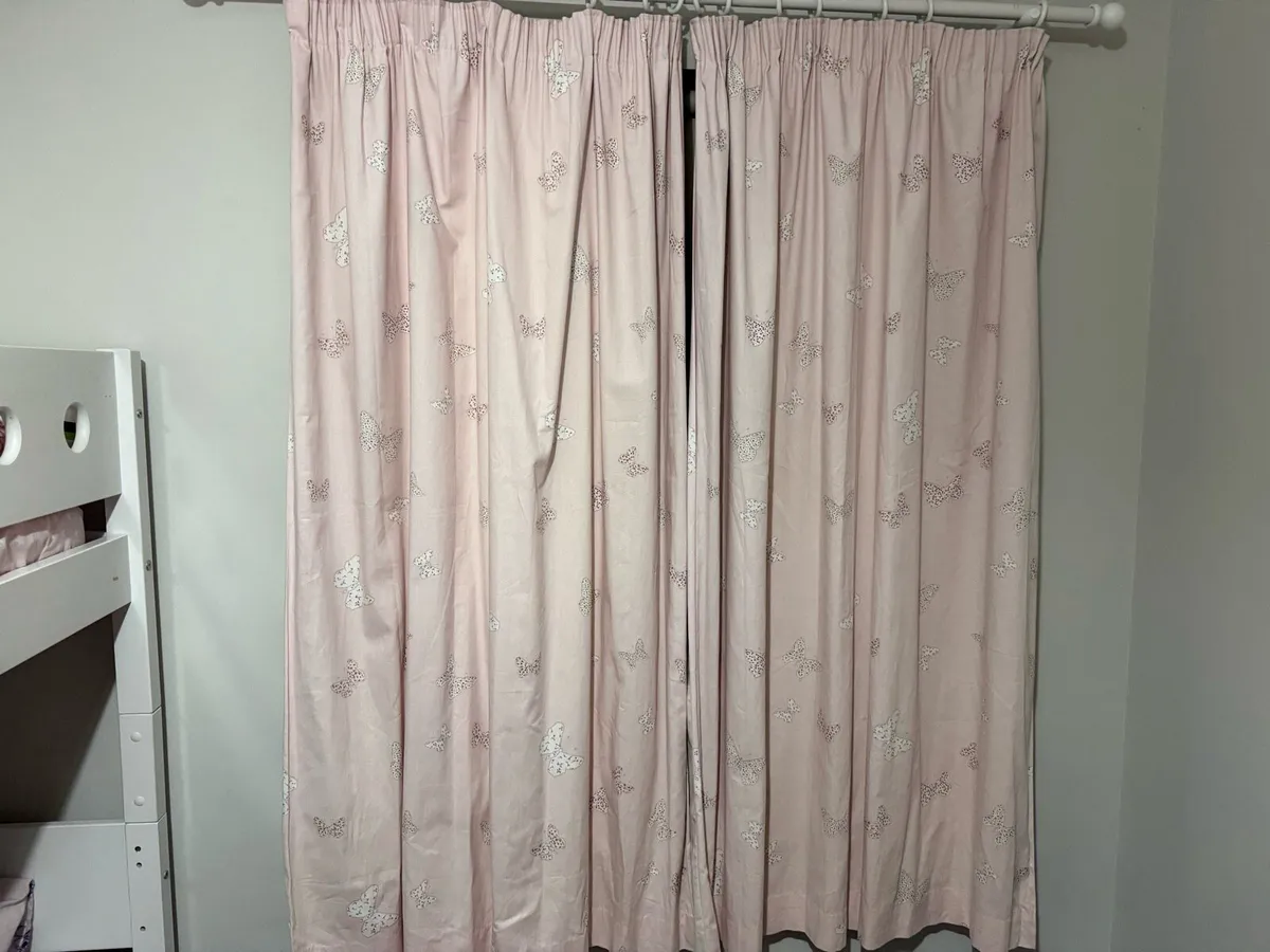 Laura Ashley Blackout Butterfly Curtains - Image 2