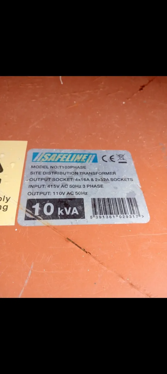 Safeline 3 phase distribution transformer 10kva - Image 3