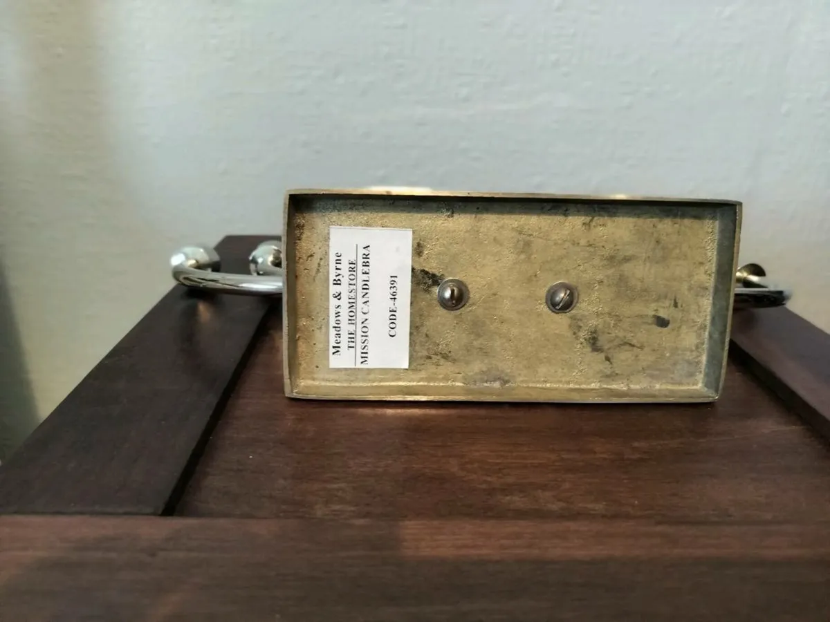 Mission candle holder - Image 2