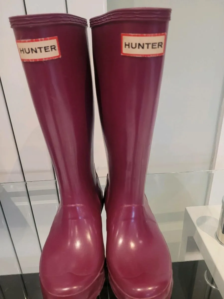 Hunter wellies - Image 1