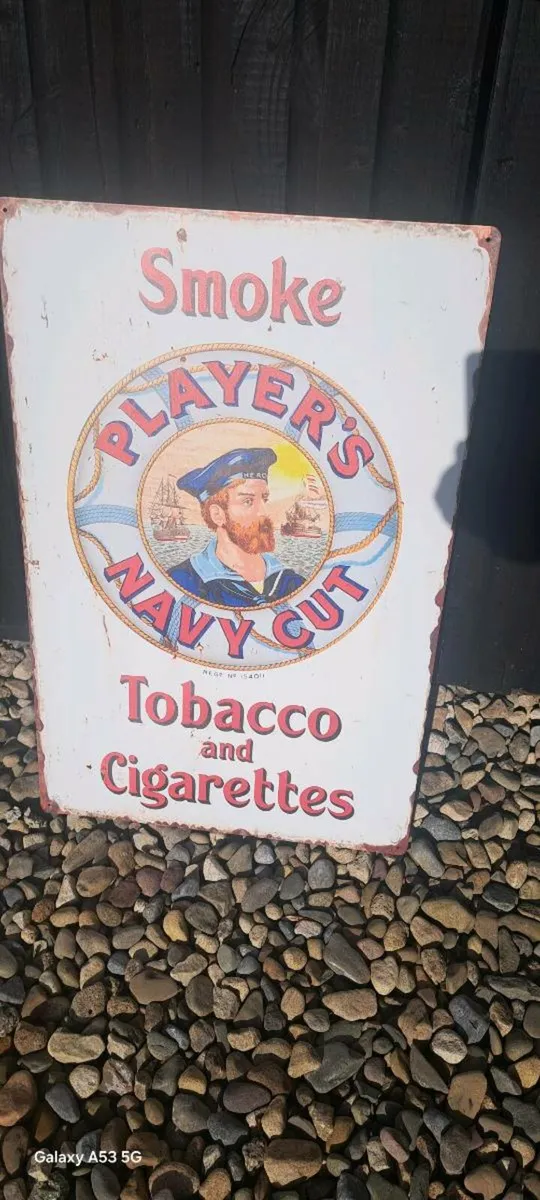 Large players metal sign - Image 2