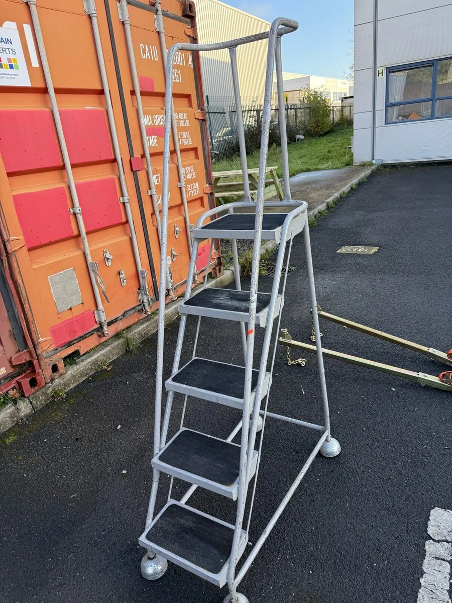 Industrial Warehouse step ladder - Image 1
