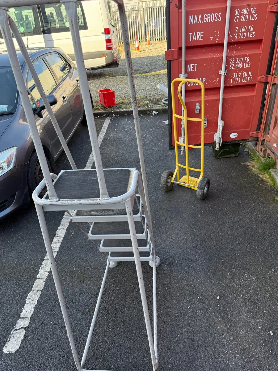Industrial Warehouse step ladder - Image 2