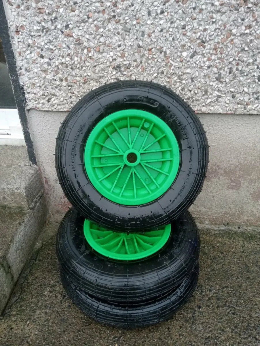 Wheel barrow wheels - Image 4