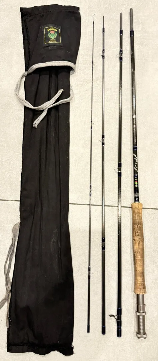 Daiwa 4 piece whisker fly rod - Image 1