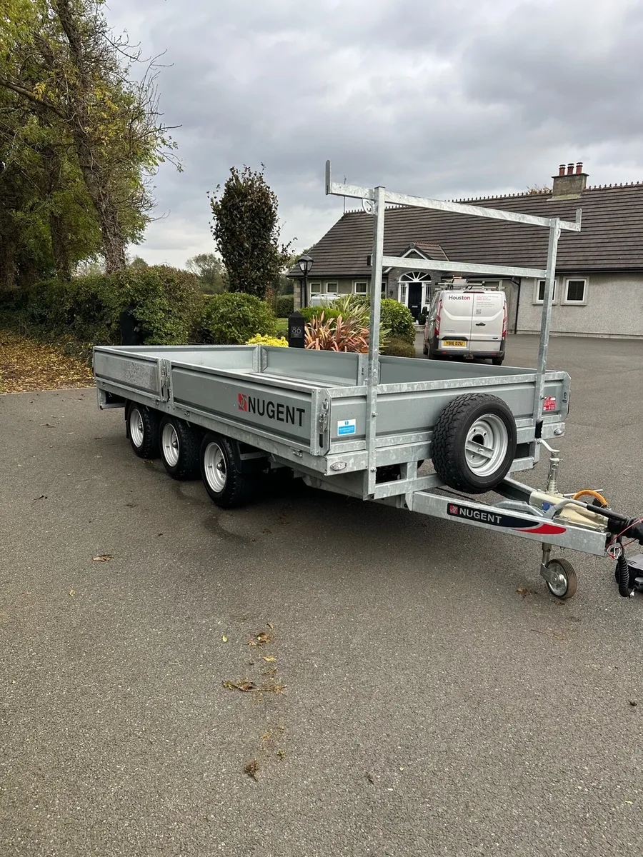 Nugent 14ft x 6,6 builder trailer - Image 2