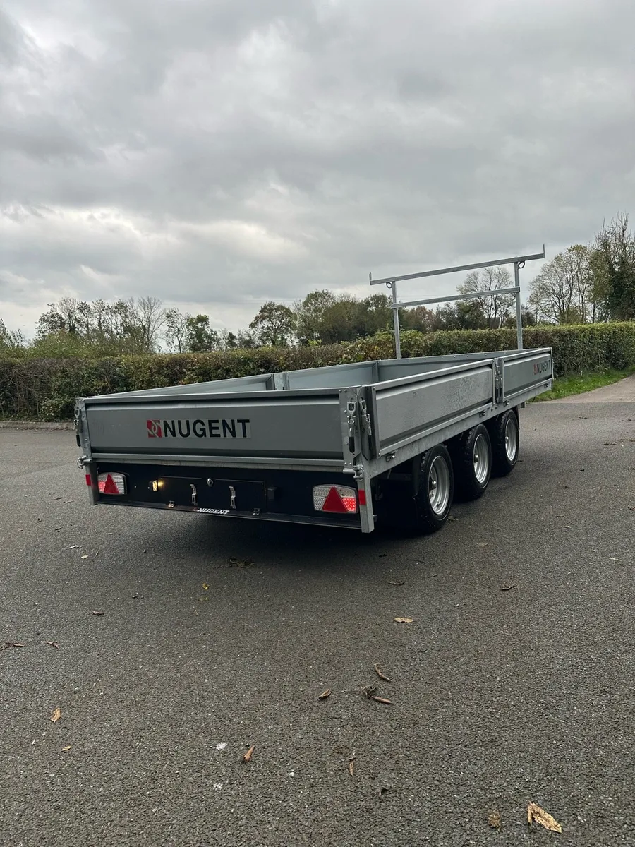 Nugent 14ft x 6,6 builder trailer - Image 3
